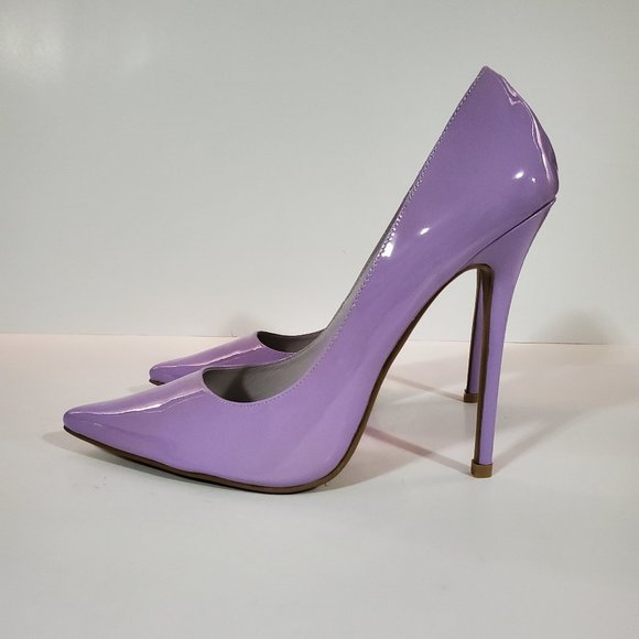 Jeffrey Campbell Purple High Heel Pumps Size 9 - Picture 1 of 9